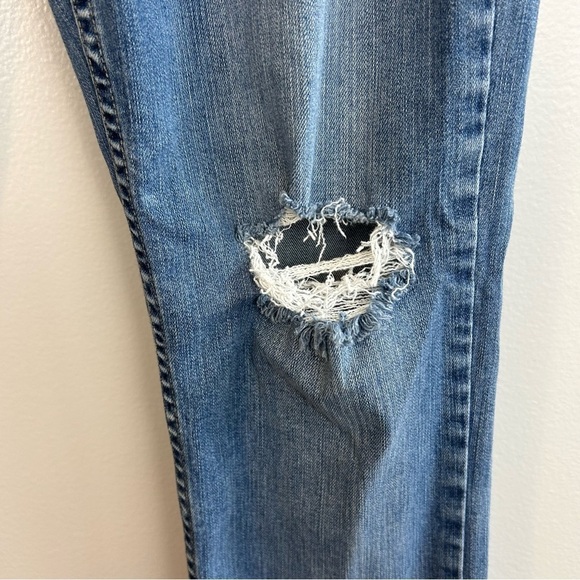 Paige Lennox Distressed Slim Fit Denim Jeans Size 29 - Picture 12 of 15